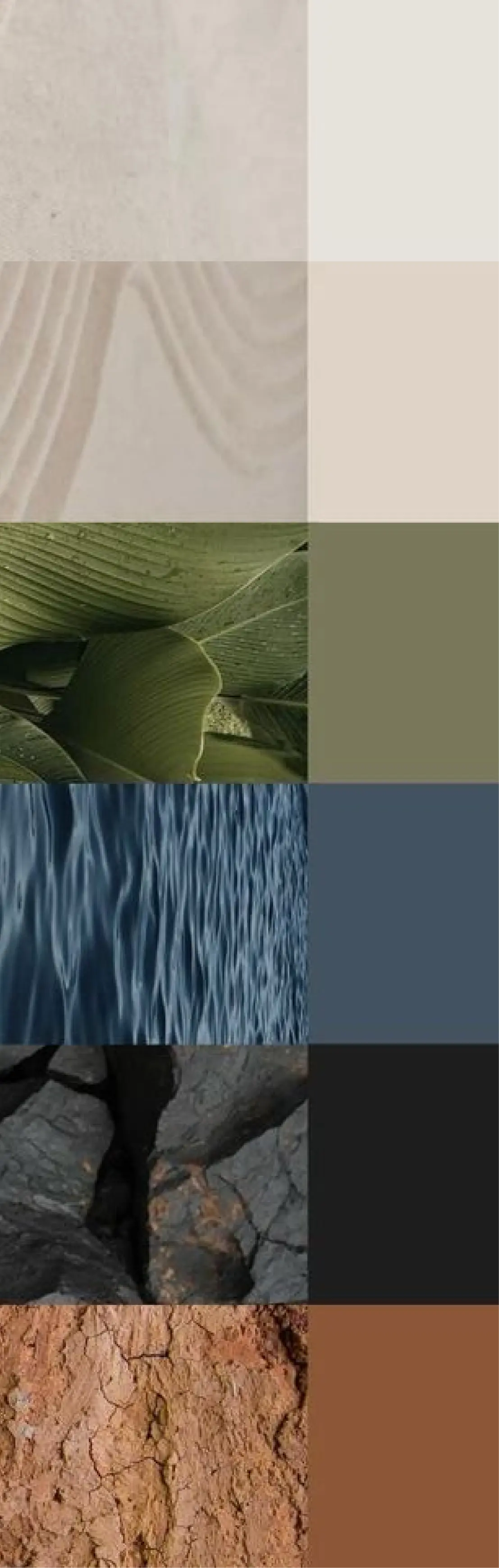 Fabric and material board for uniform development